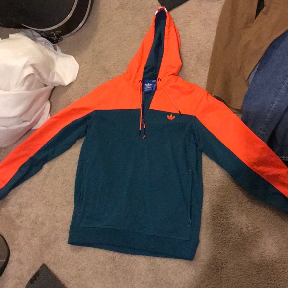 adidas original orange jacket